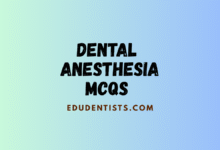 Dental Anesthesia MCQs
