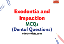 Exodontia and Impaction MCQs. Oral Surgery MCQs. OMFS MCQs. Oral Surgery Questions.