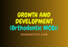 GROWTH AND DEVELOPMENT _ Ortho MCQs