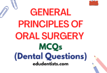 MCQs in GENERAL PRINCIPLES OF ORAL SURGERY