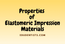 Properties of Elastomeric Impression Materials