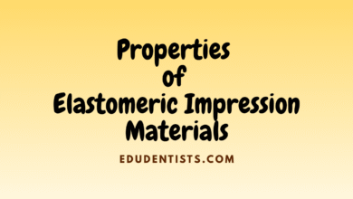 Properties of Elastomeric Impression Materials