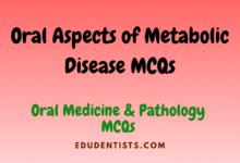 Oral Aspects of Metabolic Disease MCQs