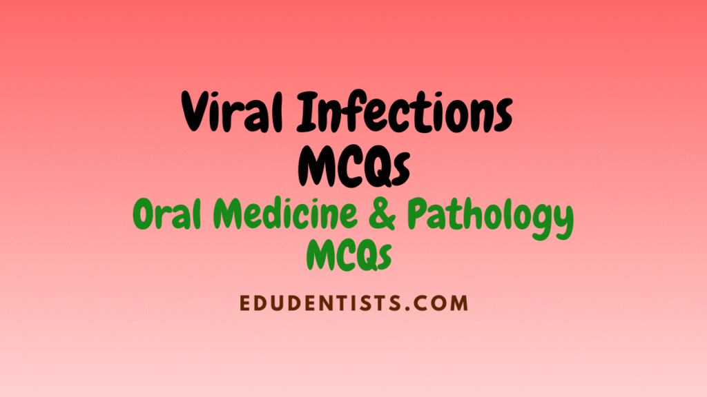 Viral Infections MCQs