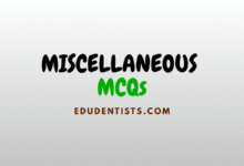 MISCELLANEOUS MCQs in Oral Radiology Dental MCQs