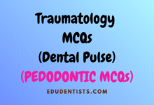 Traumatology MCQs (Dental Pulse) (PEDODONTIC MCQs)